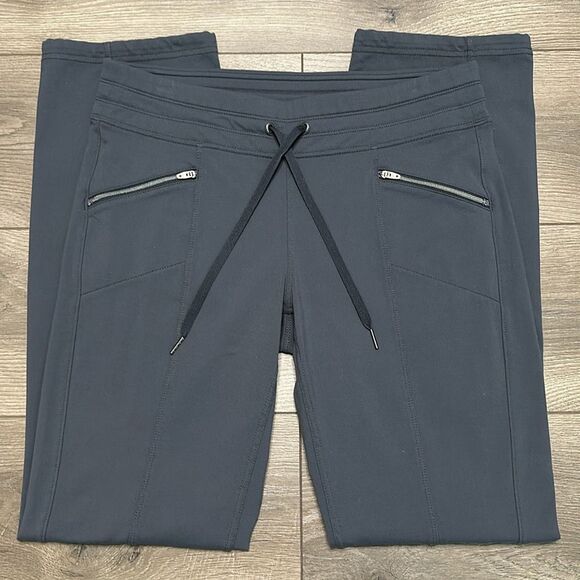 Athlete Metro Slouch Mid Rise Jogger Ankle Cinch Gray Pants Size Medium - Picture 1 of 13
